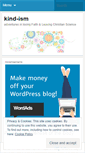 Mobile Screenshot of kindism.org